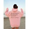 Womens Fleece-Lined Hoodie With Kangaroo Pocket Abstract Print Colorblock Design Long Sleeve Casual Sweatshirt