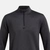 Under Armour Drive Loose Quick-Dry Fashion Versatile Half-Zip Sweatshirt Men Sweatshirt Charcoal 1387124-001