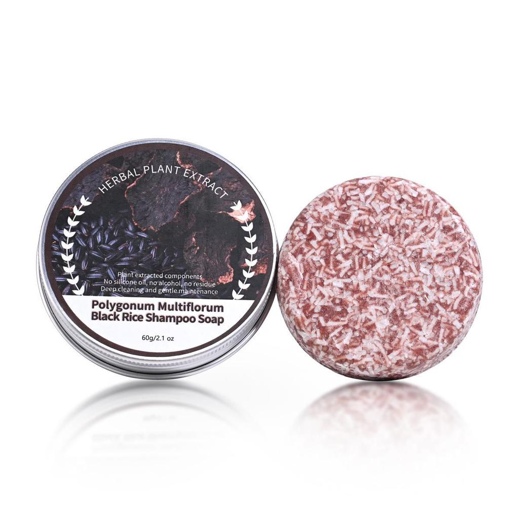 Ginseng Ginger & Black Rice Rosemary Handmade Soap with Polygonum Multiflorum & Juniper