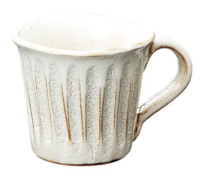 Soho Kiln Mug, Kohiki (Kneaded Finish), Shaved, 10 X 8.8cm (280cc), 752-24-493