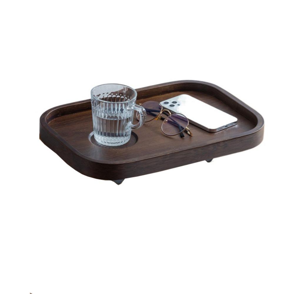 Clamp on Bathtub Side Tray Non-slip Small Side Table  College Dorm Room