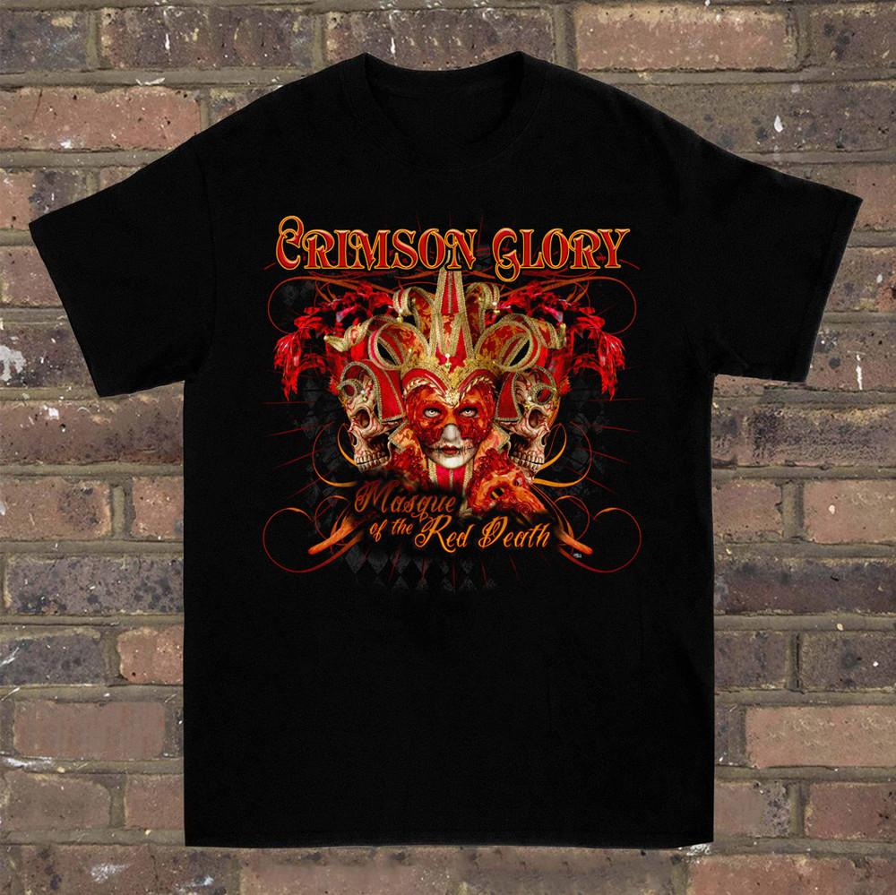 

Crimson Glory Masque Of The Red Death Black Unisex TShirt S To 5XL CB1098 Unisex T-Shirt XXXXL