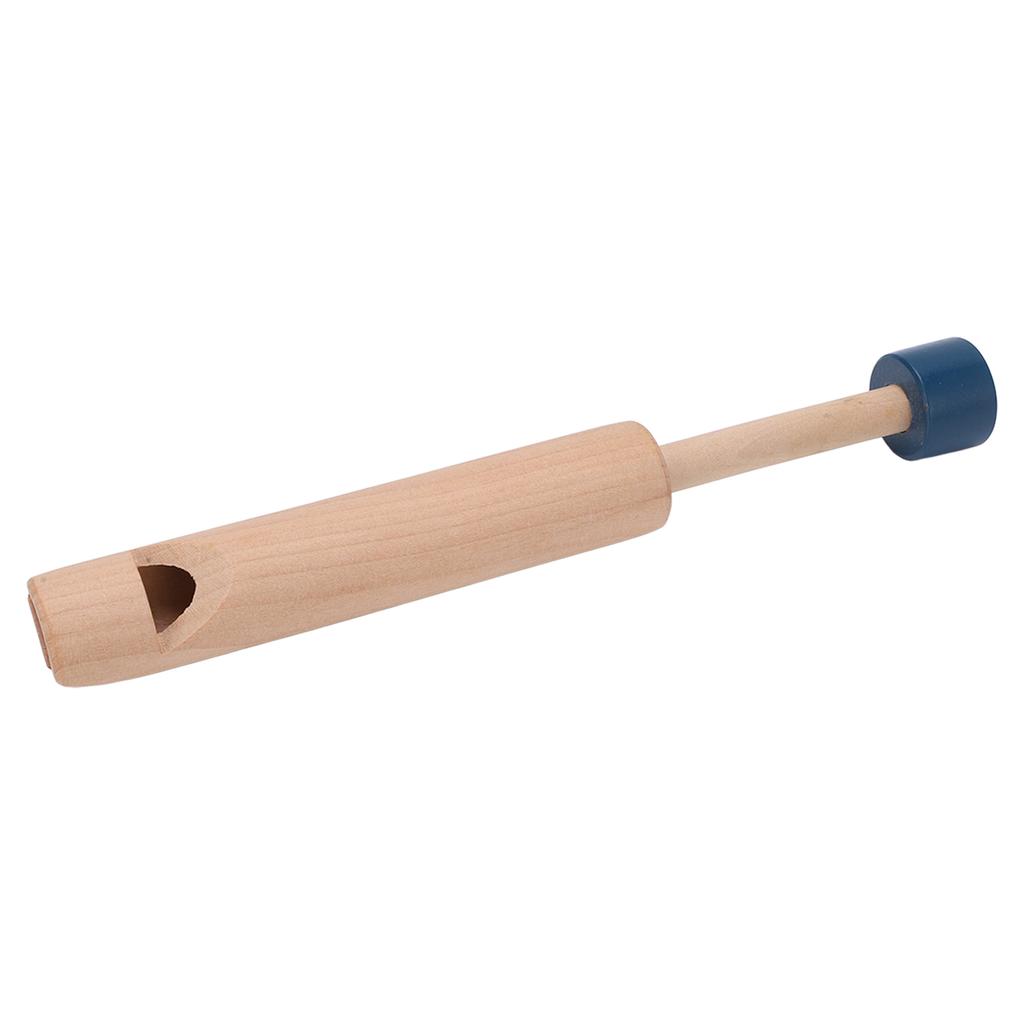 Wooden Slide Whistle Push Pull Voice Change Flute Educational Instrument Toy for ChildrenBlue