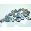 Natural Purple Multi Spectrolite Labradorite Pear Loose Gemstone 20 Pcs Lot LL-1198
