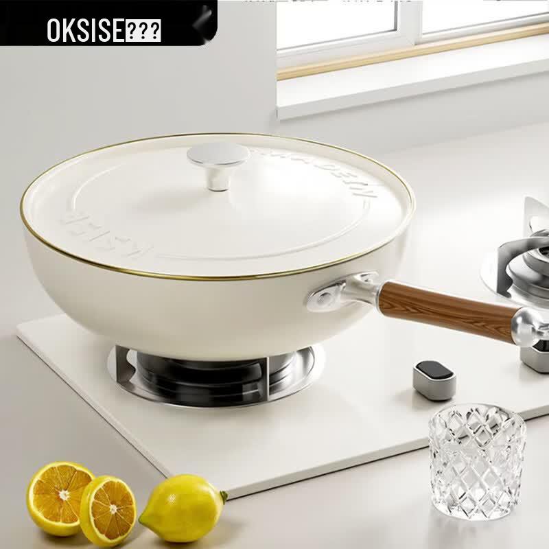 KSISE 32cm Non-stick Pebble Wok