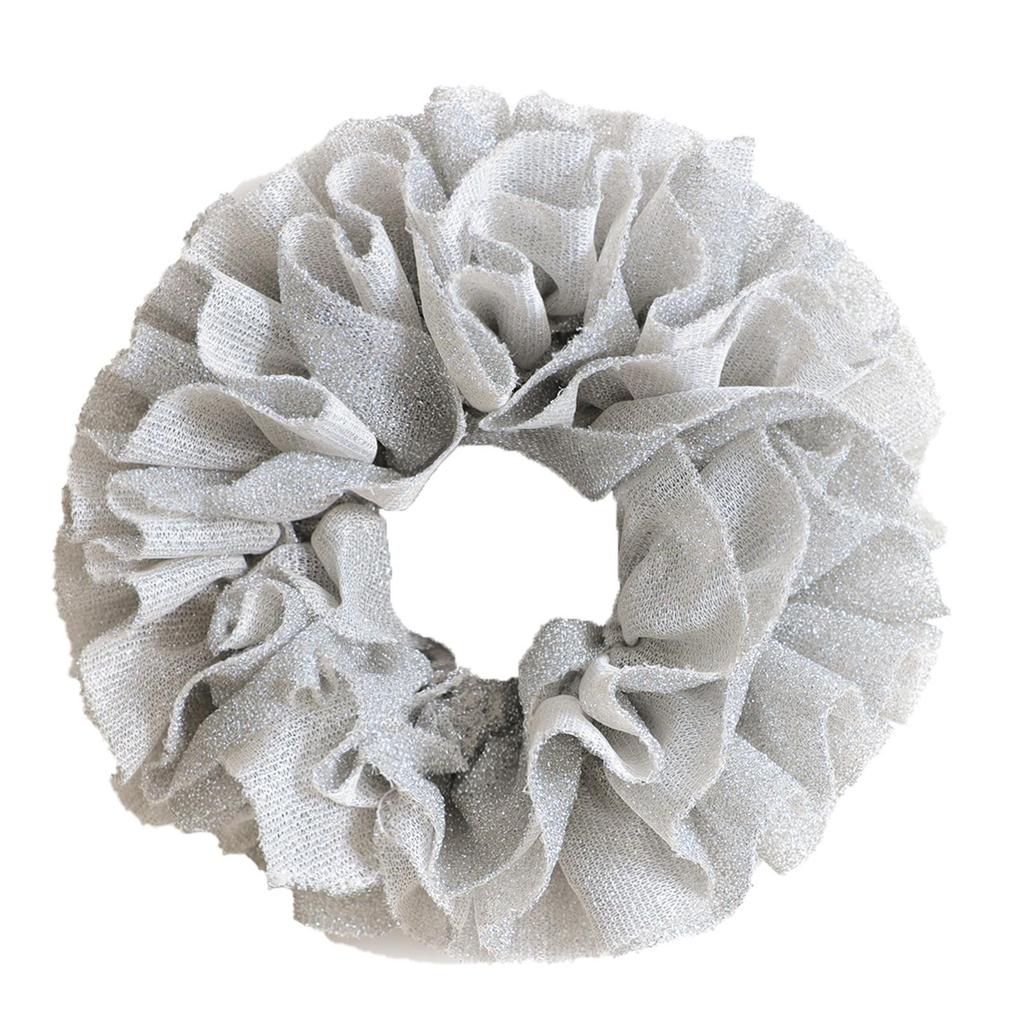 Three-Layer Gold-Edged Flower Hair Tie for Women