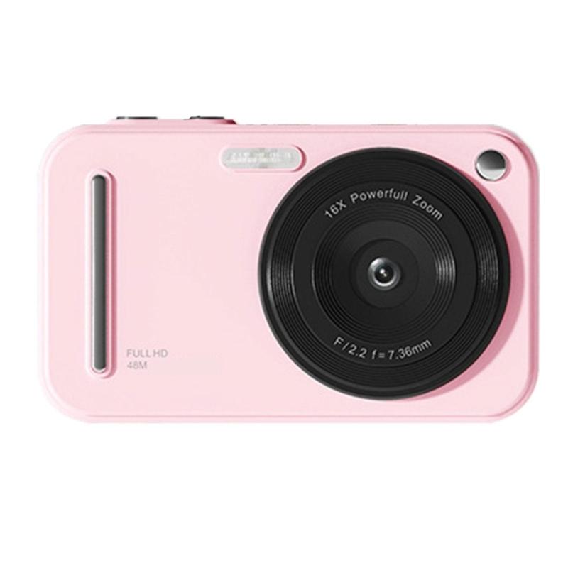 Mini Digital Camera 48MP Resolution Auto Focusing 2.4Inch Screen Lightweighted For Adventure and Kids Friendly