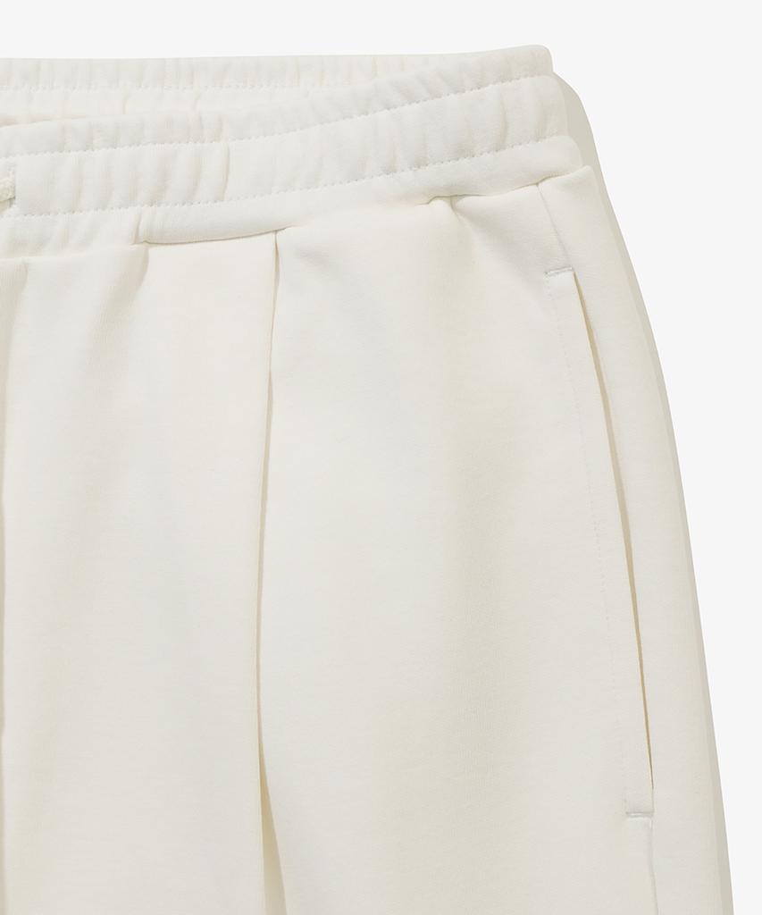 NEW ERA Wide Sweat Half Pants Off White 14954600