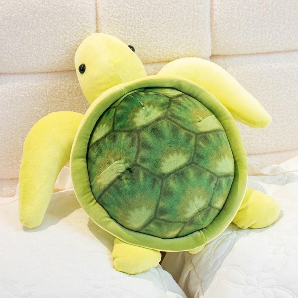 Collection Animal Sea Turtle Pillow Fluffy Turtle Animal Doll  Children Gift