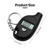 Keychain Tire Pressure Gauge - Mini Digital Display Car Tire Pressure Monitor Tool