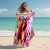 Proof Beach Towel with Karol G Pattern - Soft,absorbent,quick-drying,machine Washable - Perfect for Swimming,camping,bathing