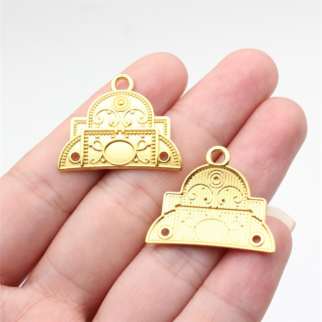 Accessories Parts Four-Hole Necklace Connector Wedding Jewelry Findings TA023