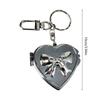 Lovely Bowknot Love Heart Charm Pendant Portable and Sturdy Acrylics Alloy Keychain Accessory for Fashionable Women