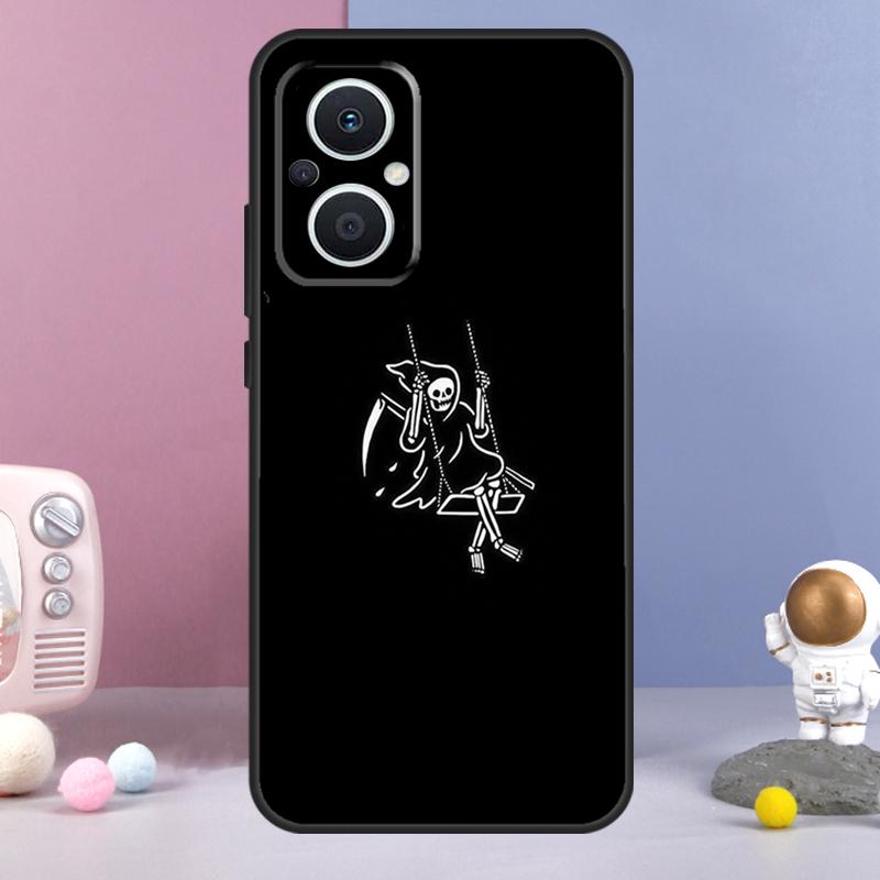 Gothic Witch Satan Funda For OPPO Reno 11 F 12F 13F 14F 10 12 13 14 Pro 7 8 Lite OPPO Find X9 X6 X5 X8 Pro Case
