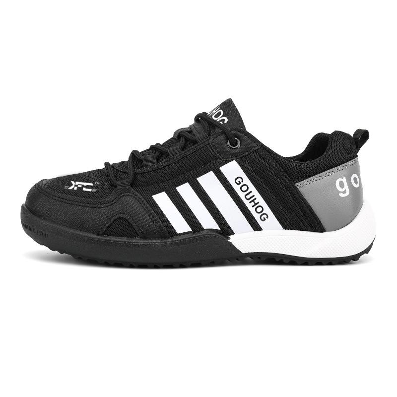 New Breathable Running Sports Men's Shoes Trendy Shoes Soft Bottom Casual Shoes Teenage Male Students Korean Version of Single Shoes