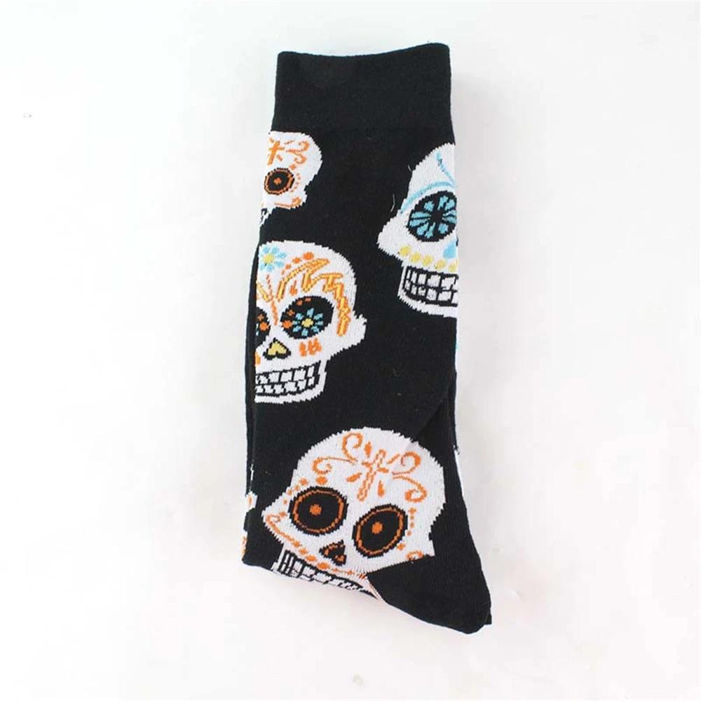 New Unisex Funny Dinosaur Shark Cat Dog Deer Skull Frog Fish Owl Cock Ocean Waves Pug Monkey Astronaut Men Women Socks Dropship