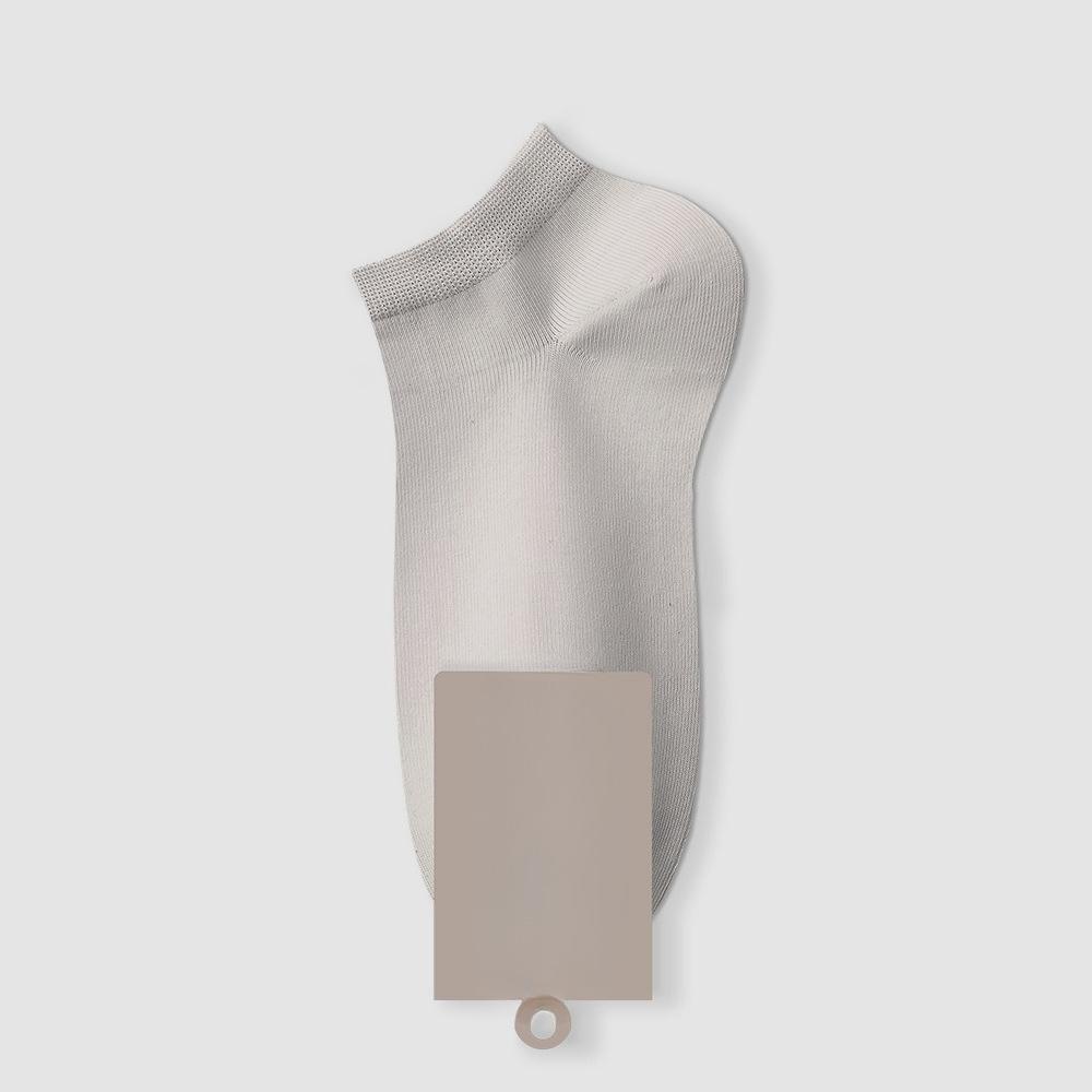 Men's Summer Thin Casual All-purpose Cotton Anti Bacterial Anti Slip Sports Sweat Absorber Socks