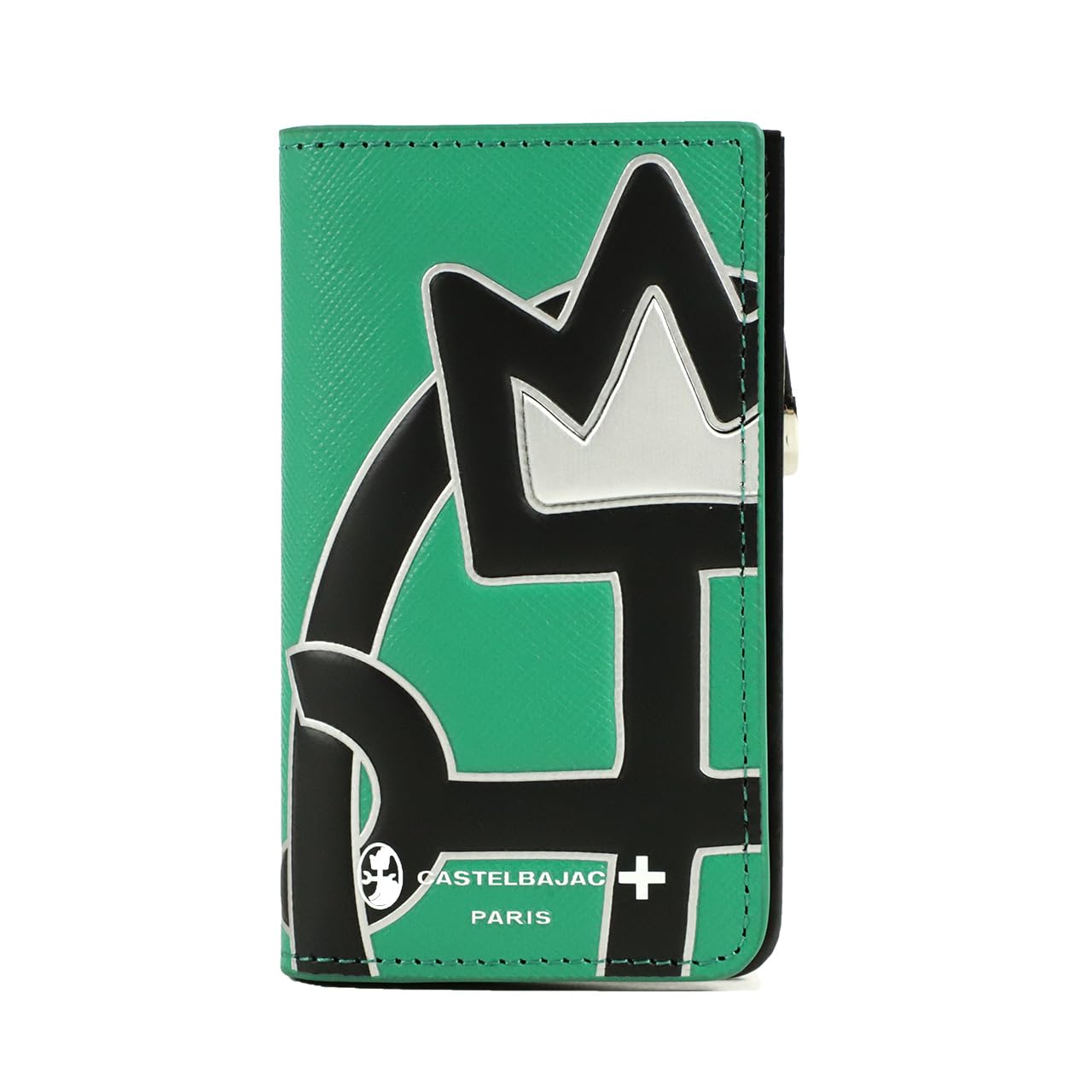 

Castelbajac 4-Row Key Case with Coin Purse, Upura, 054621, Green