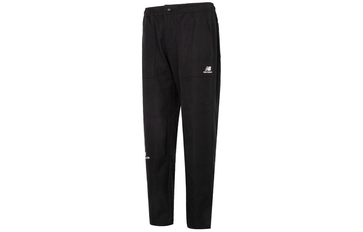 New Balance Casual Pants Unisex Black Moderate Cargo Pants 5TC44383-BK XL