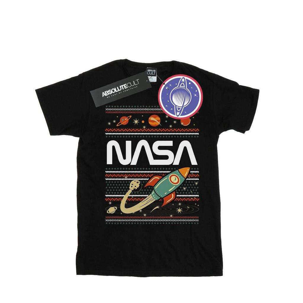 NASA Mens Fair Isle T-Shirt