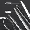 Kitchen Accessories Multi-function Fishing Catch Tool Tooth Clamp Sea Crab Tongs Anti-slip Clip