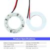2pcs 40mm LED Ring Light Circle 3528/1210-12LED Angel Eye Aperture Ambient Light Waterproof High Brightness