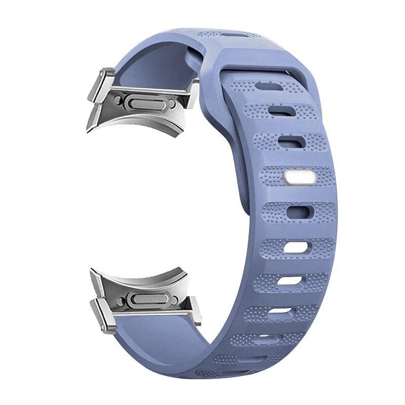 Silicone Strap for Samsung Galaxy Watch 6 5 4 40mm 44mm 5Pro 45mm No Gaps Band For Galaxy Watch 6 Classic 43 47mm 42 46mm Correa
