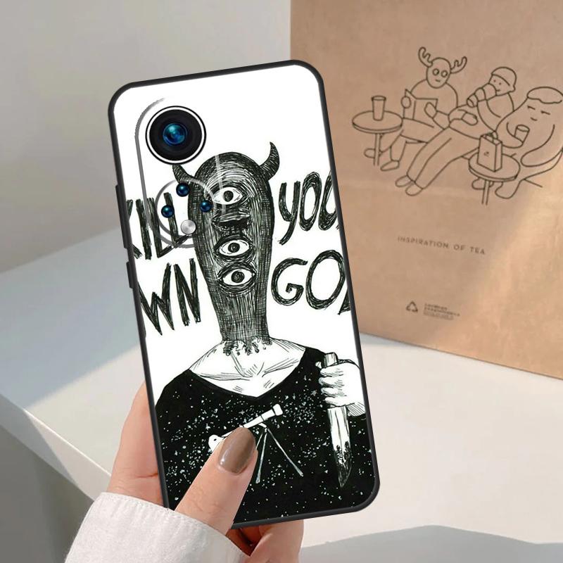 Oyasumi Punpun Case For Honor Magic 7 Lite 5 6 8 Pro Honor 400 200 Pro X9c X9b X9a X8a X8b 50 70 90 Cover