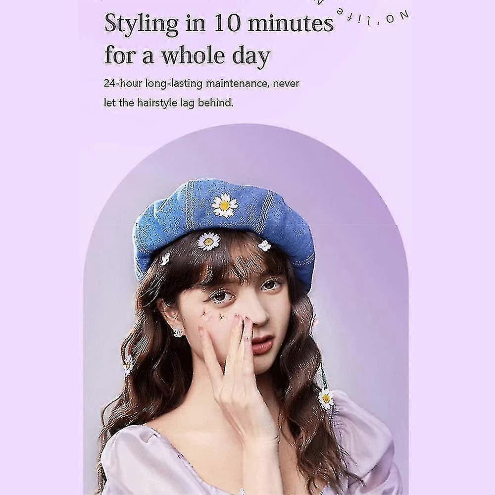 French Wave Curling Iron Rommantic French Eggs Roll Curling Iron V-shape Ceramic Bigwaves 2024 New Hair Crimper