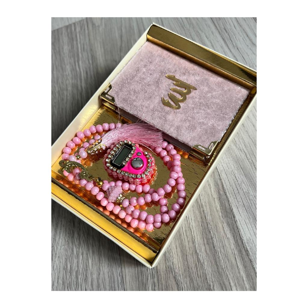 Unser Yasin-Juzu-Gebetsperlen- und Stein-Zikrmatik-Set als Geschenk-Mitgift