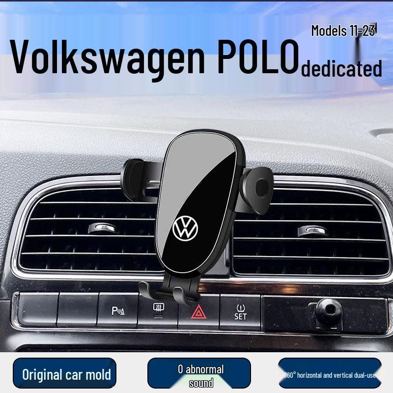 Držák na telefon do auta Volkswagen POLO: Držák do větrací mřížky a podpora navigace
