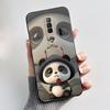 Per Custodia Red Magic 7 NX679J Per Nubia Red Magic 7S Cover Posteriore Carino Coniglio Amore Nero Morbido TPU Custodia per Telefono Per RedMagic 7 7S Guscio