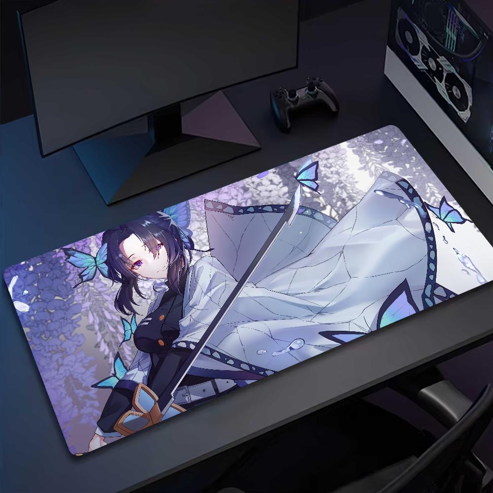 Mousepads Slayer Mat Non-slip Lockedge Office Student Gaming Thickened Large Writing Tsuyuri Kanao Demon Pad Cushion Mouse Pad
