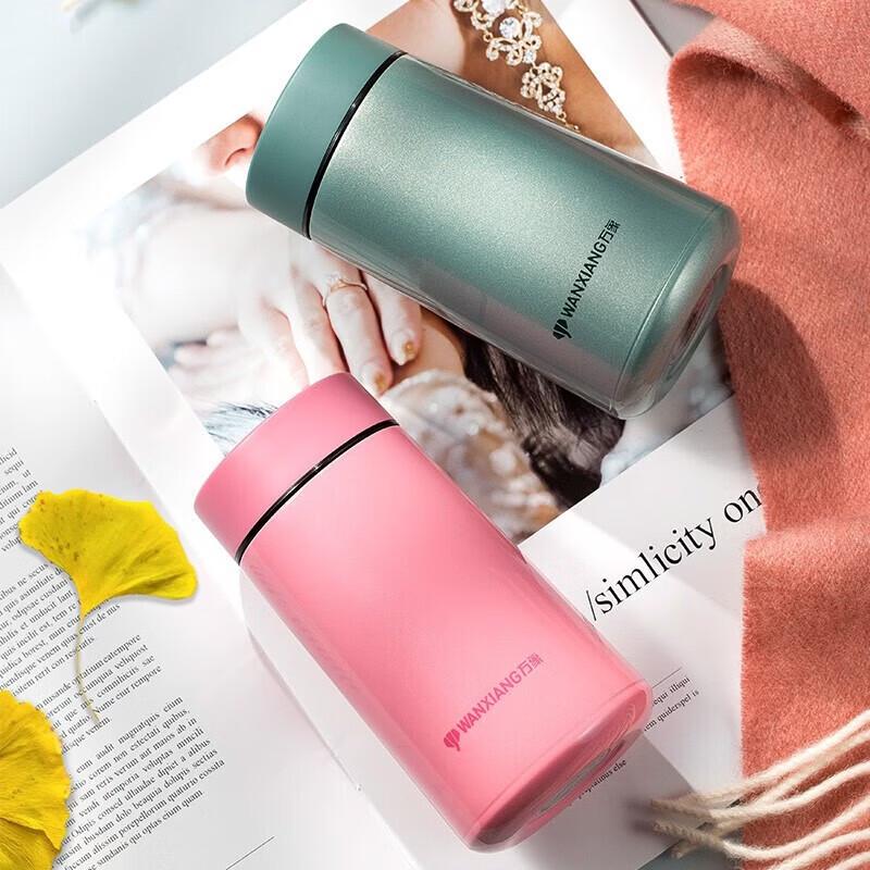 WANXIANG F38 Stainless Steel Insulated Mug with Tea Filter
