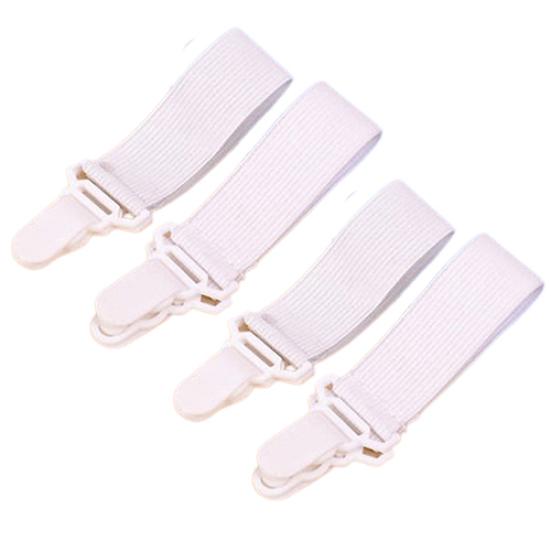 

4 шт./компл. простыня, матрас, одеяла, эластичные захваты, крепеж, держатель-зажим