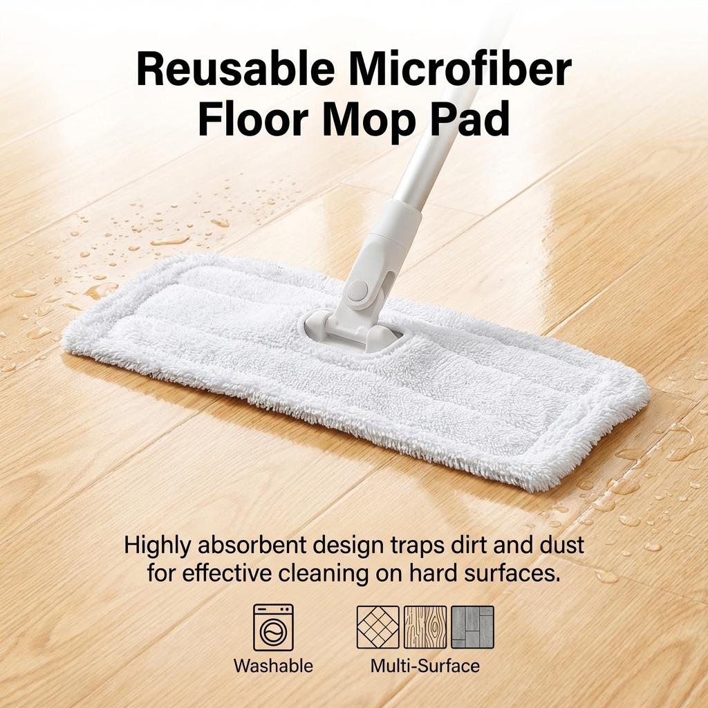 Shark Replacement Mop Pads For S1000A SWM Household Cleaning Accessories Made Of Microfiber