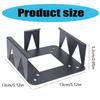 Metal Holder Wall Mount Display Bracket for Mini Desktop Computer Under Desk Stand Holder Easy Installation