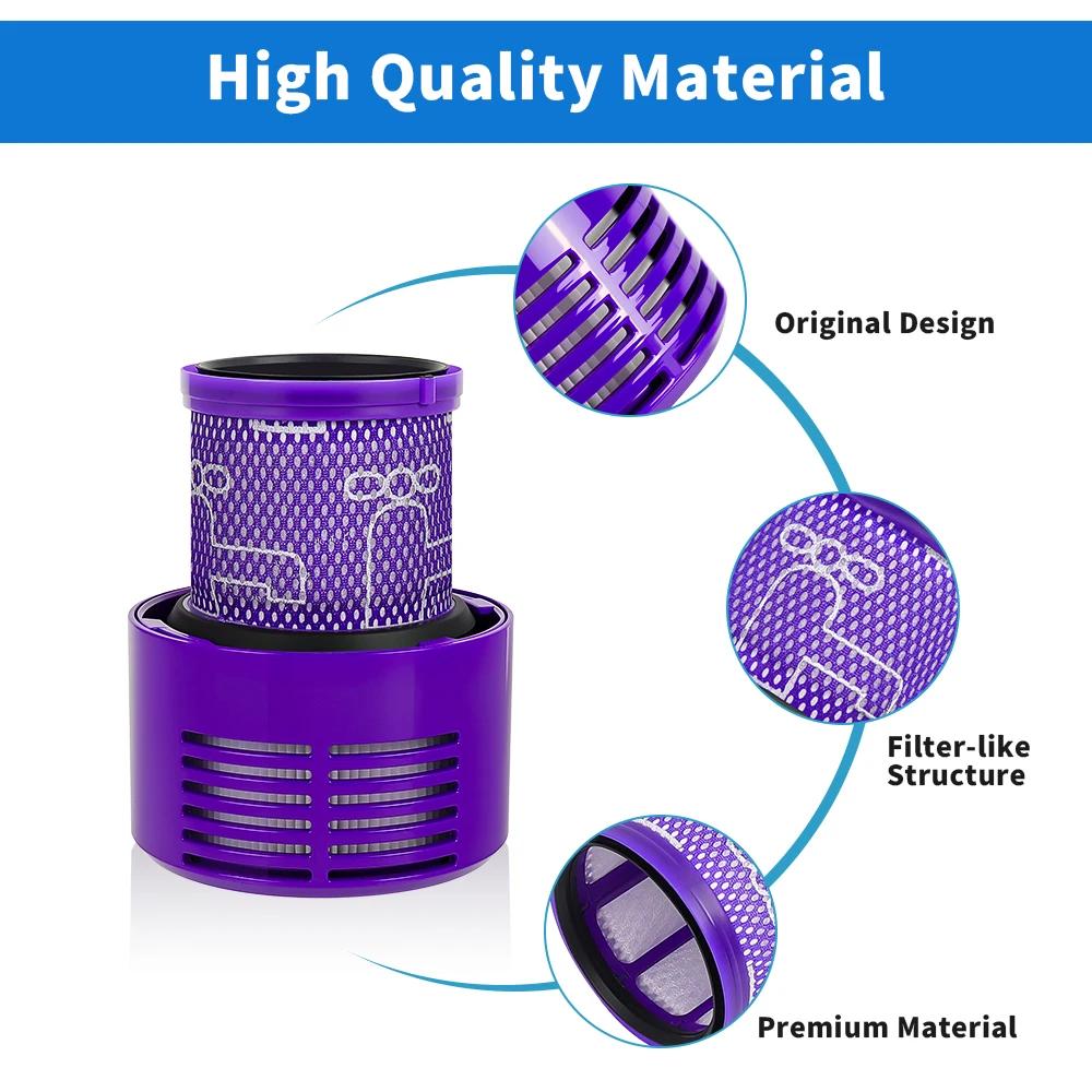 Durable Filter Replacement For Dyson V10 SV12 US V10 Animal Absolute Cordless Vacuum Cleaner HEPA Filter Accessories Parts