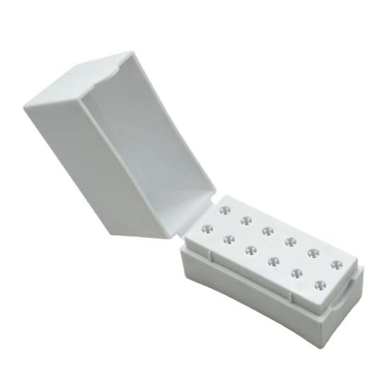 

Влагостойкая пряжка с 12 отверстиями, большая емкость, дизайн, пылезащитный маникюрный инструмент, дрель для дизайна ногтей белый