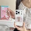 Korean Style Cute Bear Dog iPhone 16 Pro Max Case
