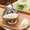 Pie Maker, Pizza Pastry Cutters, Rolling Cooking Tools, Stainless Steel Dumpling Wraper Mould, Dough Circle Roller Machine
