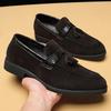 Mens Classic Tassels Loafers Moccasins Fashion Men's Slip-on Casual Shoes Men Party Wedding Outdoor Driving Flats