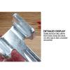 Meat Tenderizer Tool Aluminum Alloy Dual Sided Meat Mallet Hammer with Non Slip Grip for Pounding Meats Nuts Shellfish