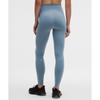 Lululemon Wunder Train High Rise Tight 28  Steel Blue