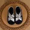 French thick-soled cool slippers women's summer outer wear casual style versatile sandals wrinkled cross-strap French women's shoes soft sole