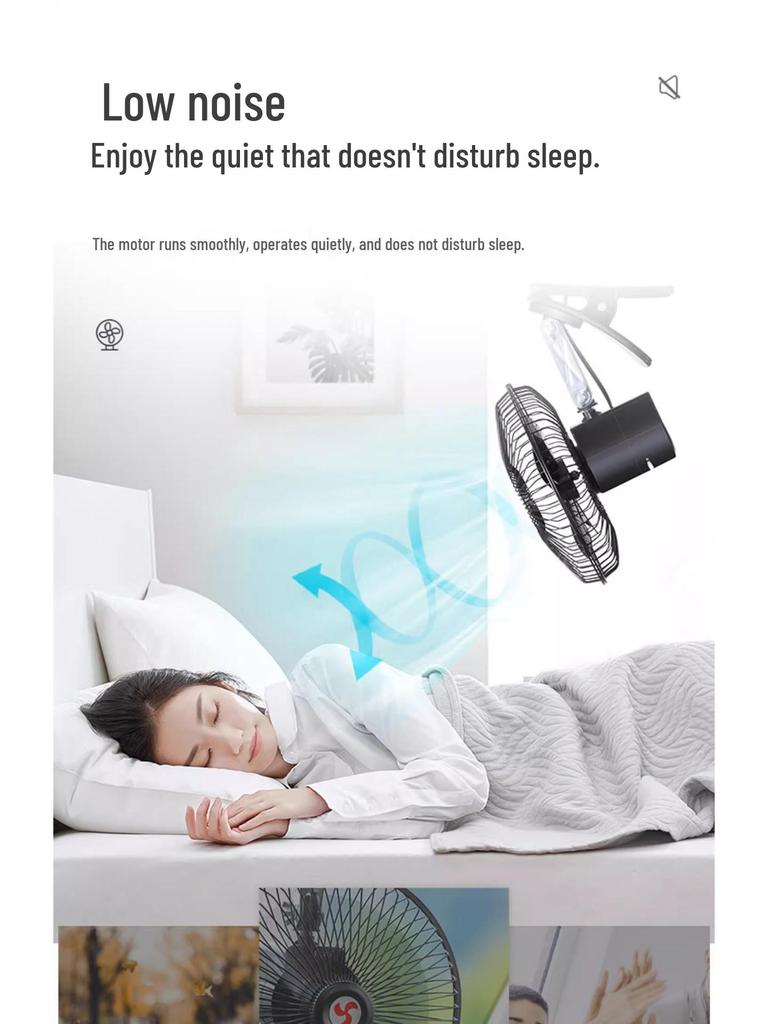 24V/12V High-Airflow Electric Fan for Trucks, Cars, Forklifts & Excavators