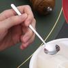 Stainless Steel Coffee Spoon, Round Small Teaspoon for Dessert, Creative Coffee Stirring Spoon for Ice Cream