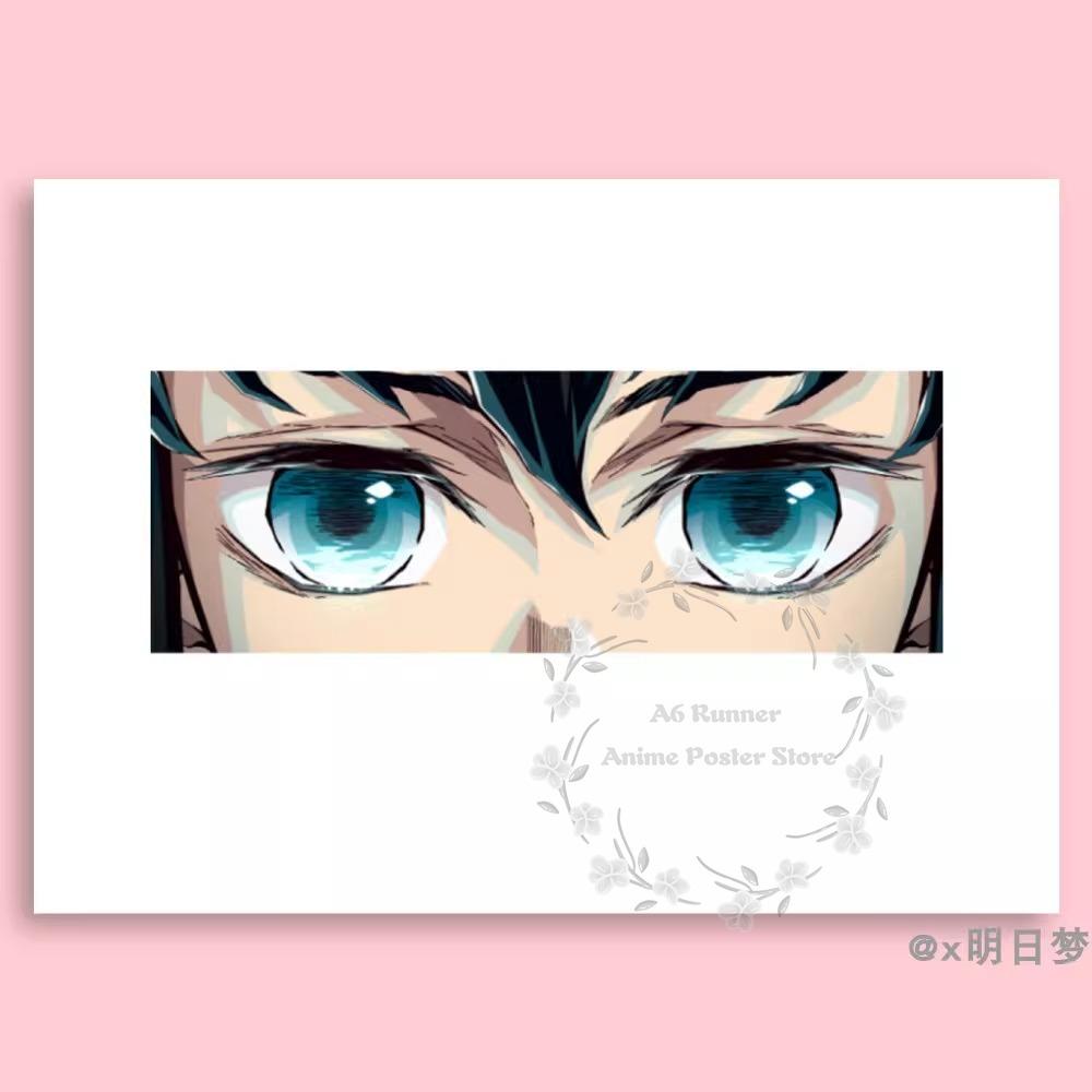 

Demon Slayer Poster Tanjiro Nezuko Anime Two-Dimensional Room Wall Sticker Collection Decorative Painting A4 21x30cm Frameless