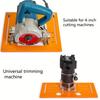 1pc Electric Saw Guide Rail Cutting Machine, Punch-Free Cutting Machine, Bottom Plate Guide Rail Plate Adjustable Saw Base