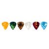 20Pcs Acoustic Guitar Bass Pick 4 Different Thickness Plectrums Electric Guitar Pick Heart Shaped Guitar Pick Durable